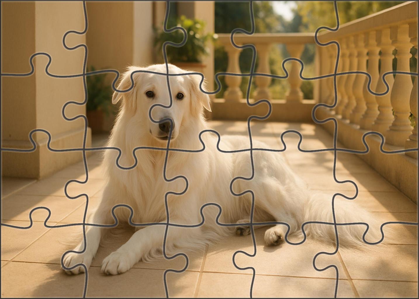 Ivory Breeze 20 Piece Puzzle