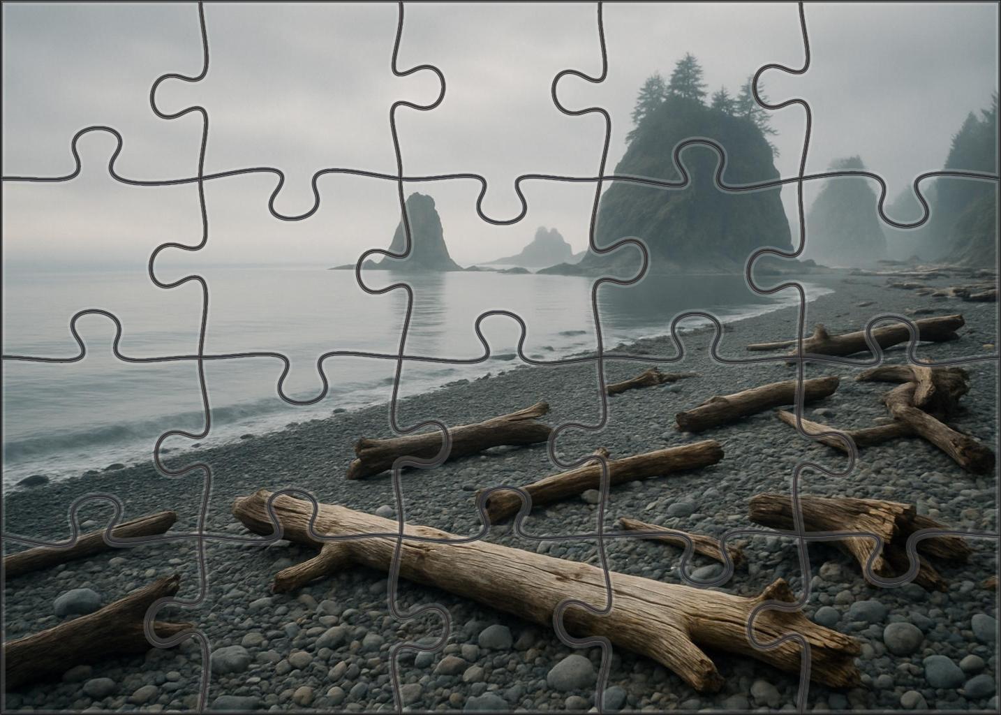 Mystic Shoreline 500 Piece Puzzle