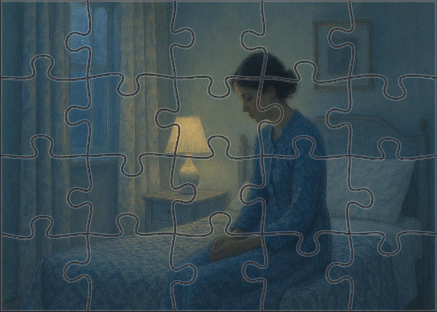 The Blue Room Mini Puzzle