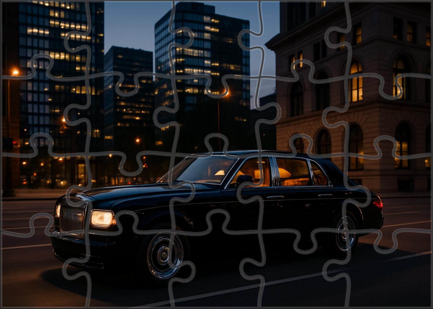 Luxe Phantom Seraph Custom Jigsaw Puzzle