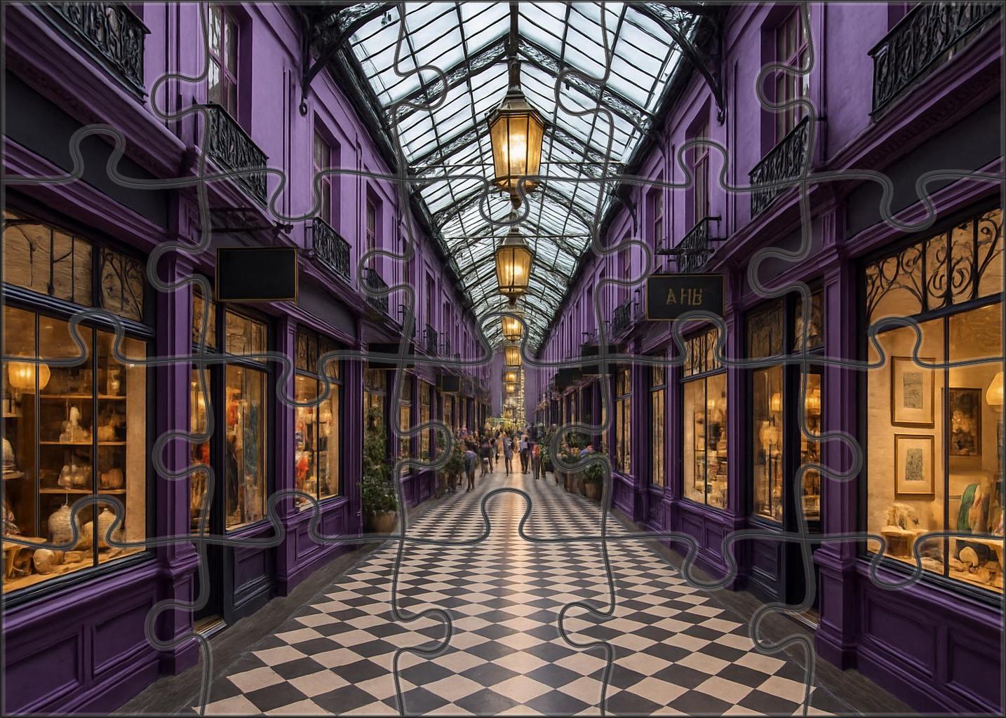 Violet Arcade Puzzle Fun