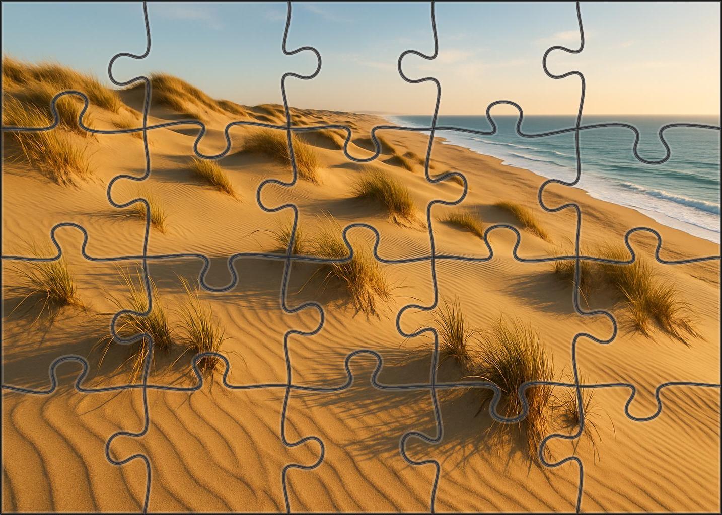 Whispering Dunes Shore Mini Puzzle