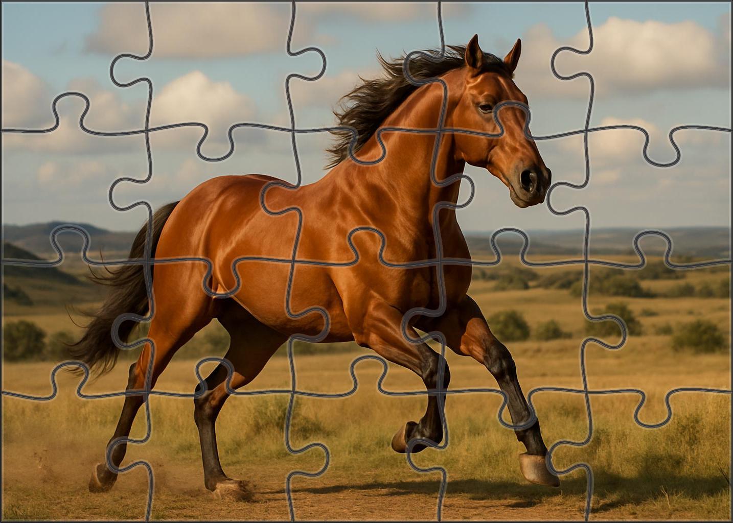 Sunfire Copper Vibrant Chestnut Stallion With Power And Endurance Easy Puzzles