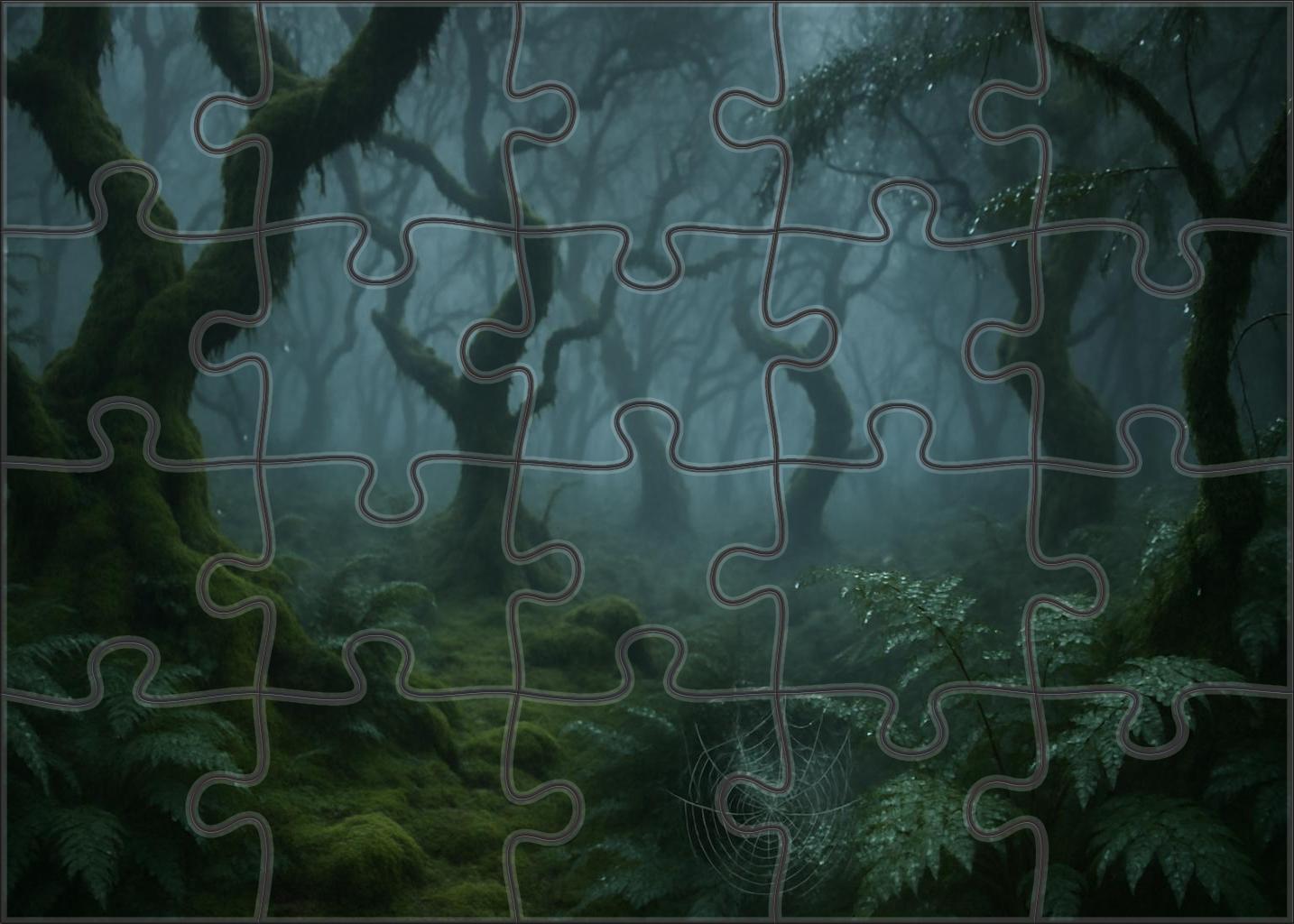 Misty Valley Wood 100 Piece Puzzle