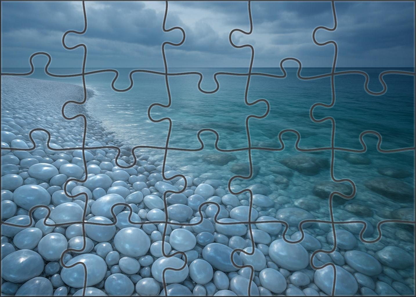 Secluded Moonstone Beach 50 Piece Puzzle