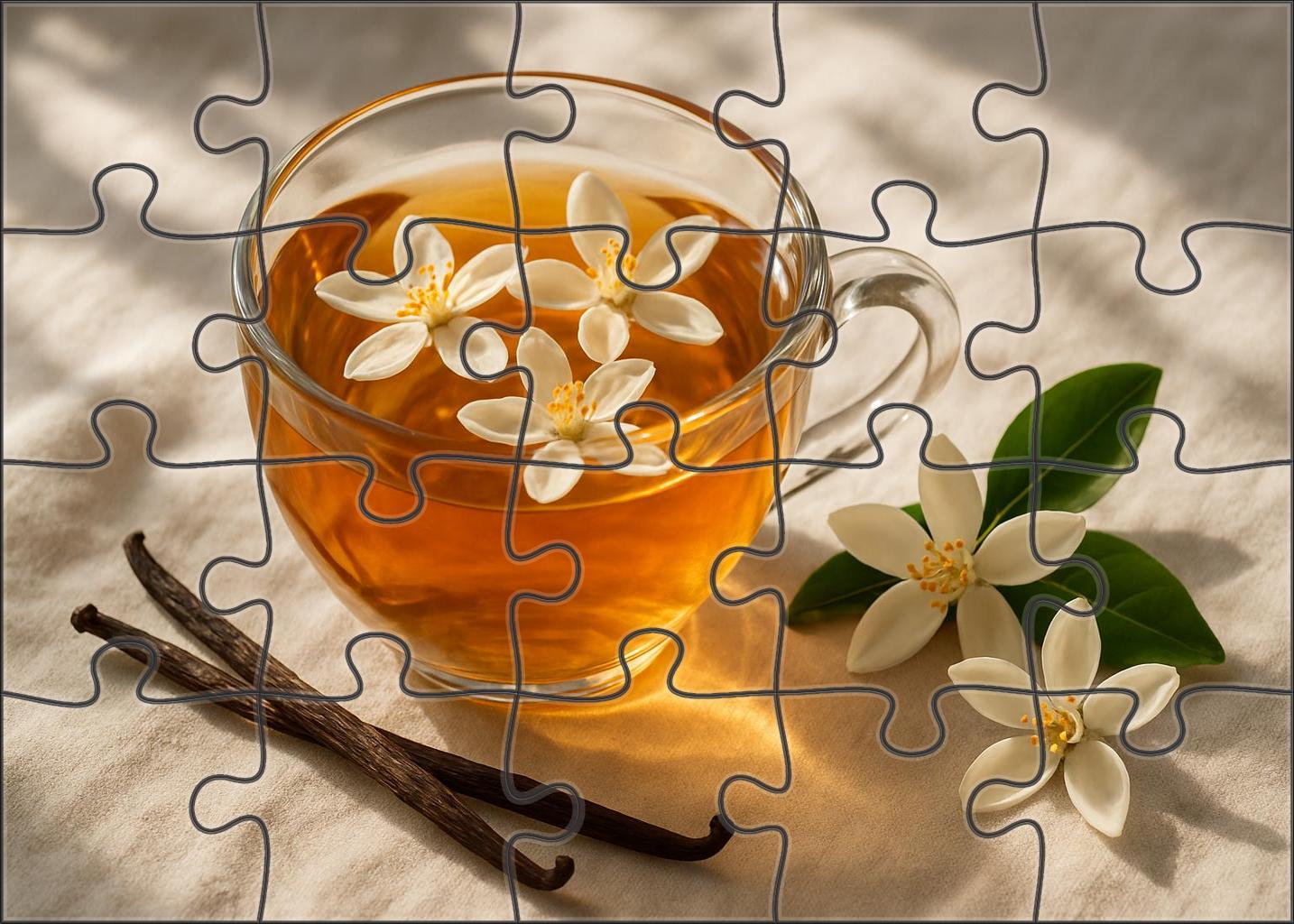 Luminous Valley Black Tea With Citrus Blossom And Light Vanilla Easy Puzzles