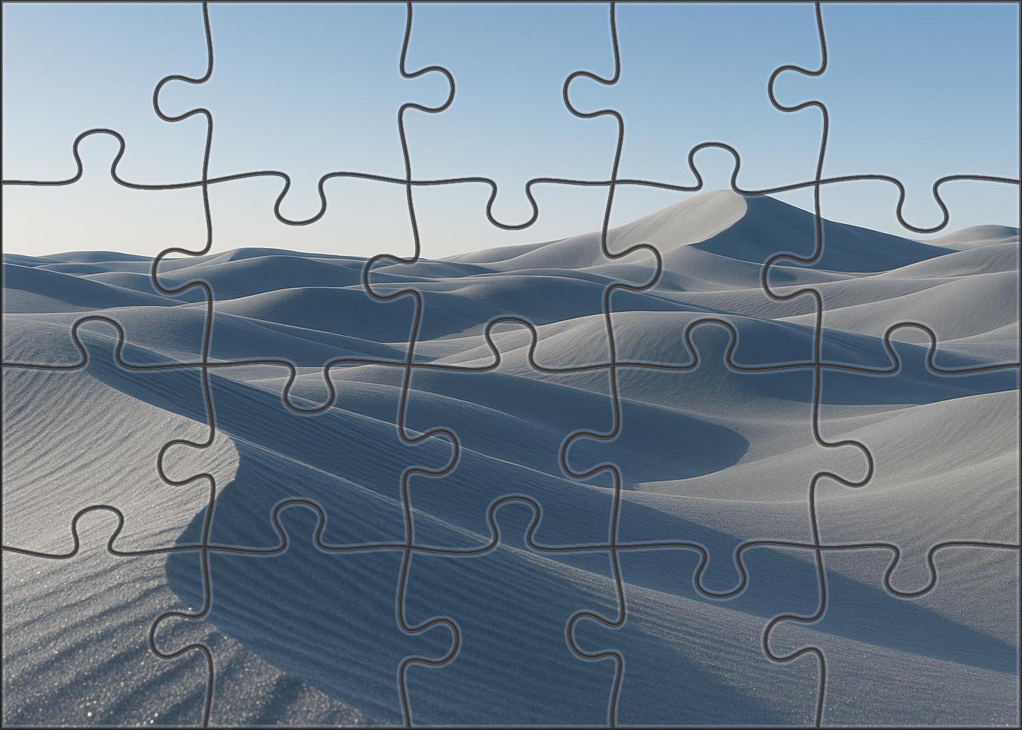 Silver Dune Panorama 300 Piece Puzzle
