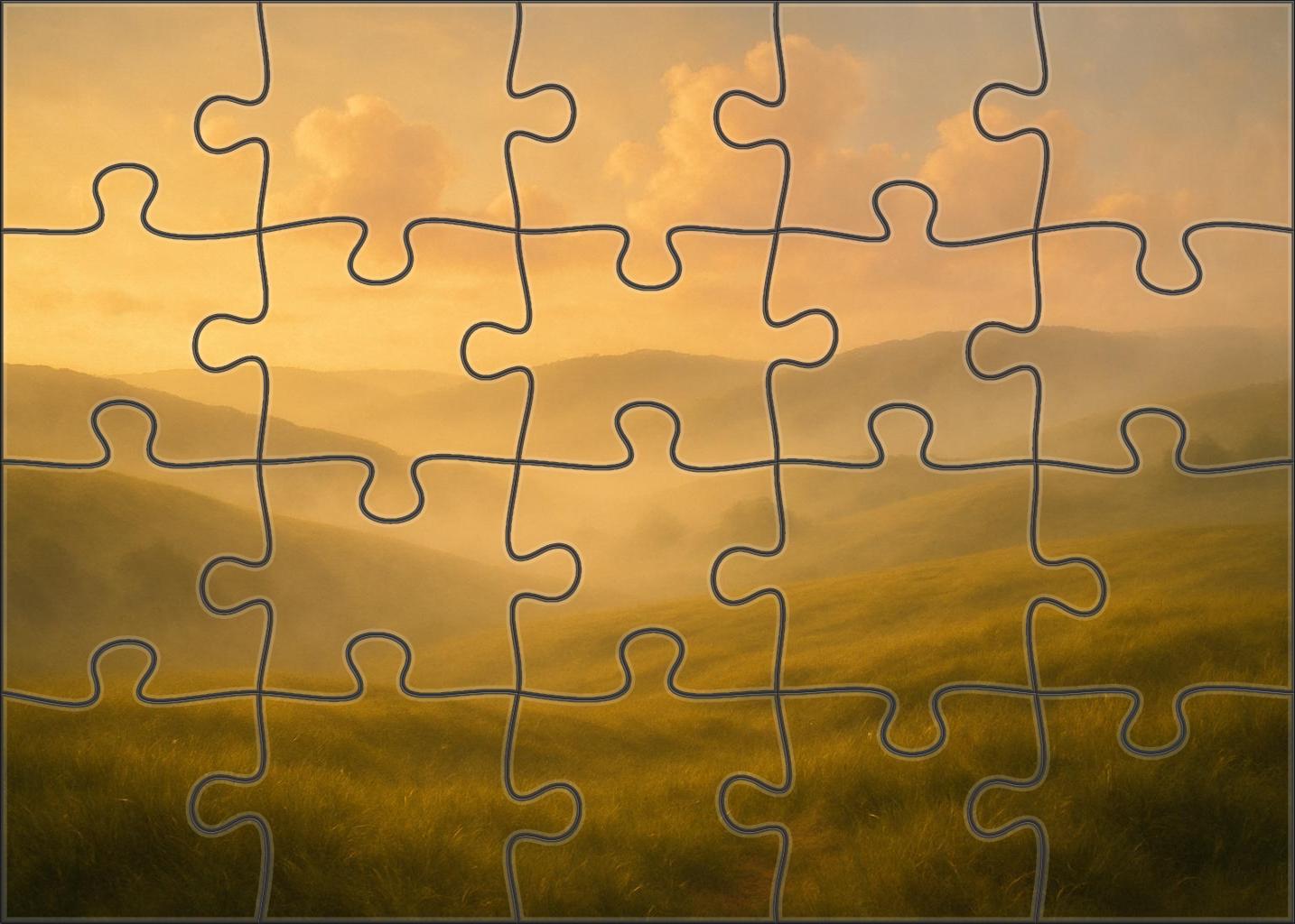 Misty Amber Plains Challenging Puzzles