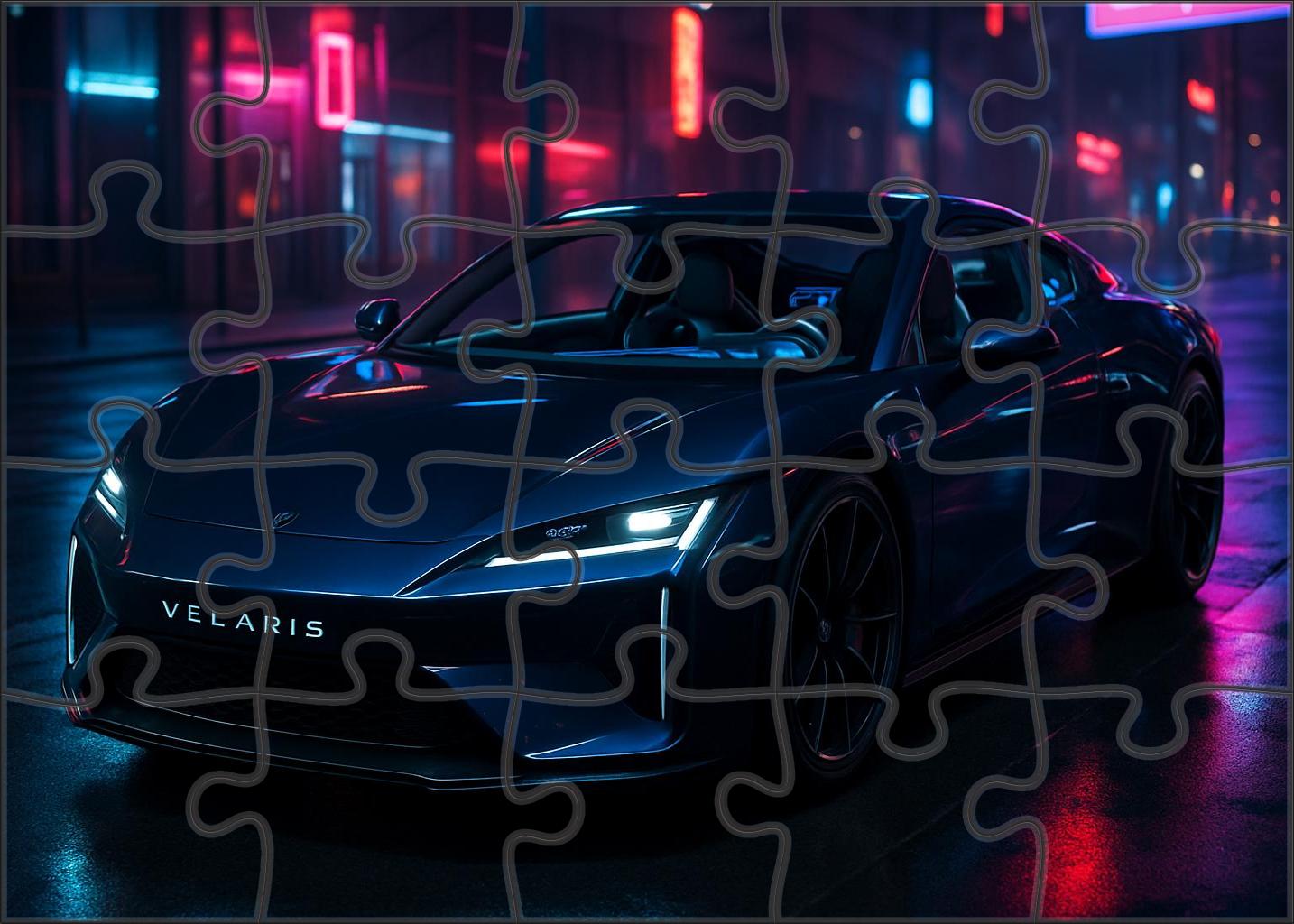 Velaris Phantom Limited Edition Mid-engine Supercoupe 20 Piece Puzzle