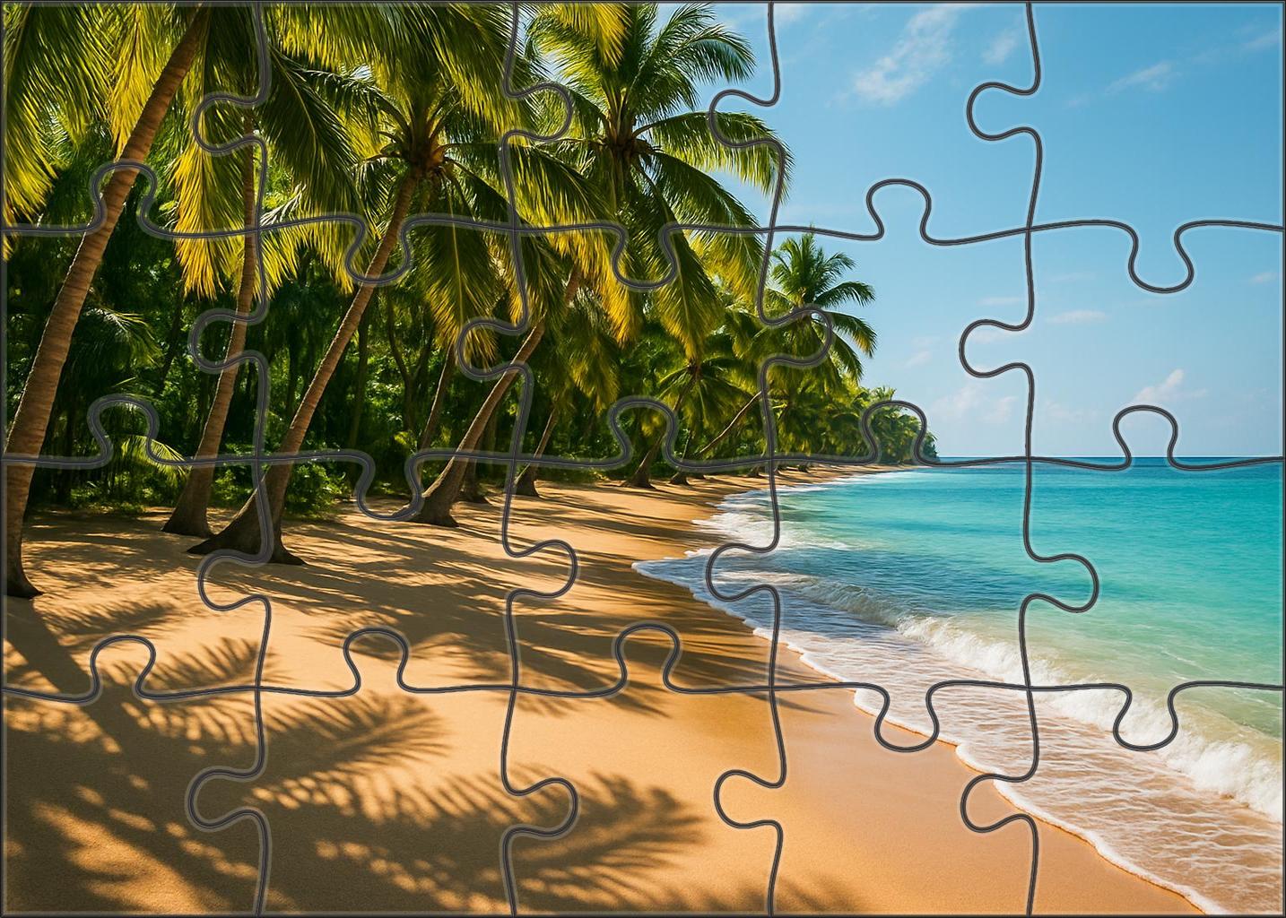 Whispering Palm Bay Large Format Puzzle