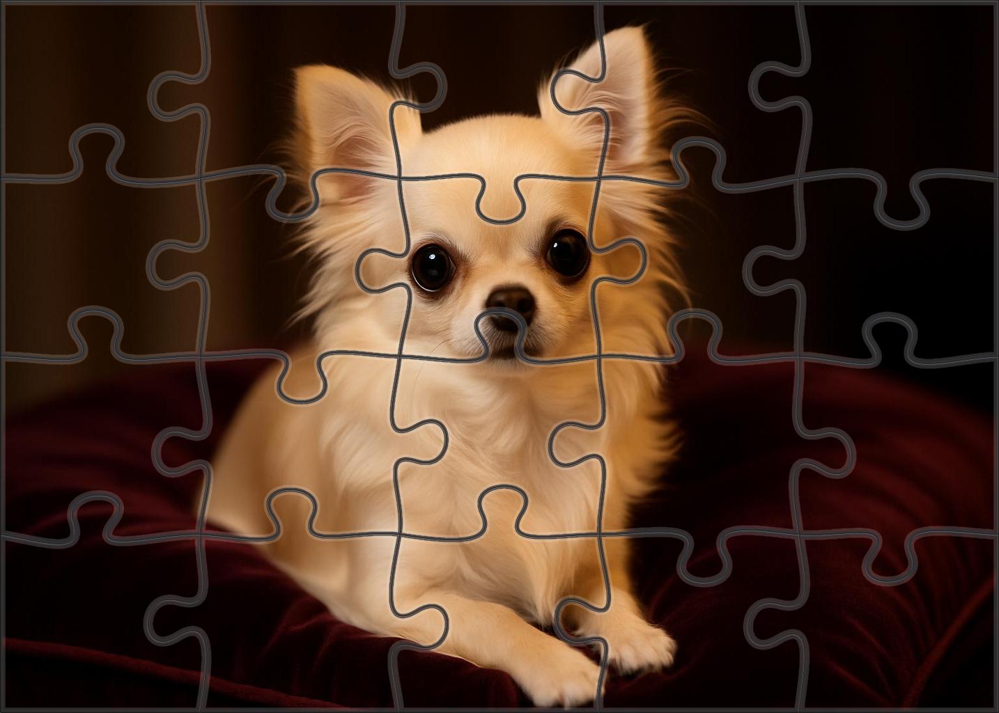 Ivory Whisper Custom Jigsaw Puzzle