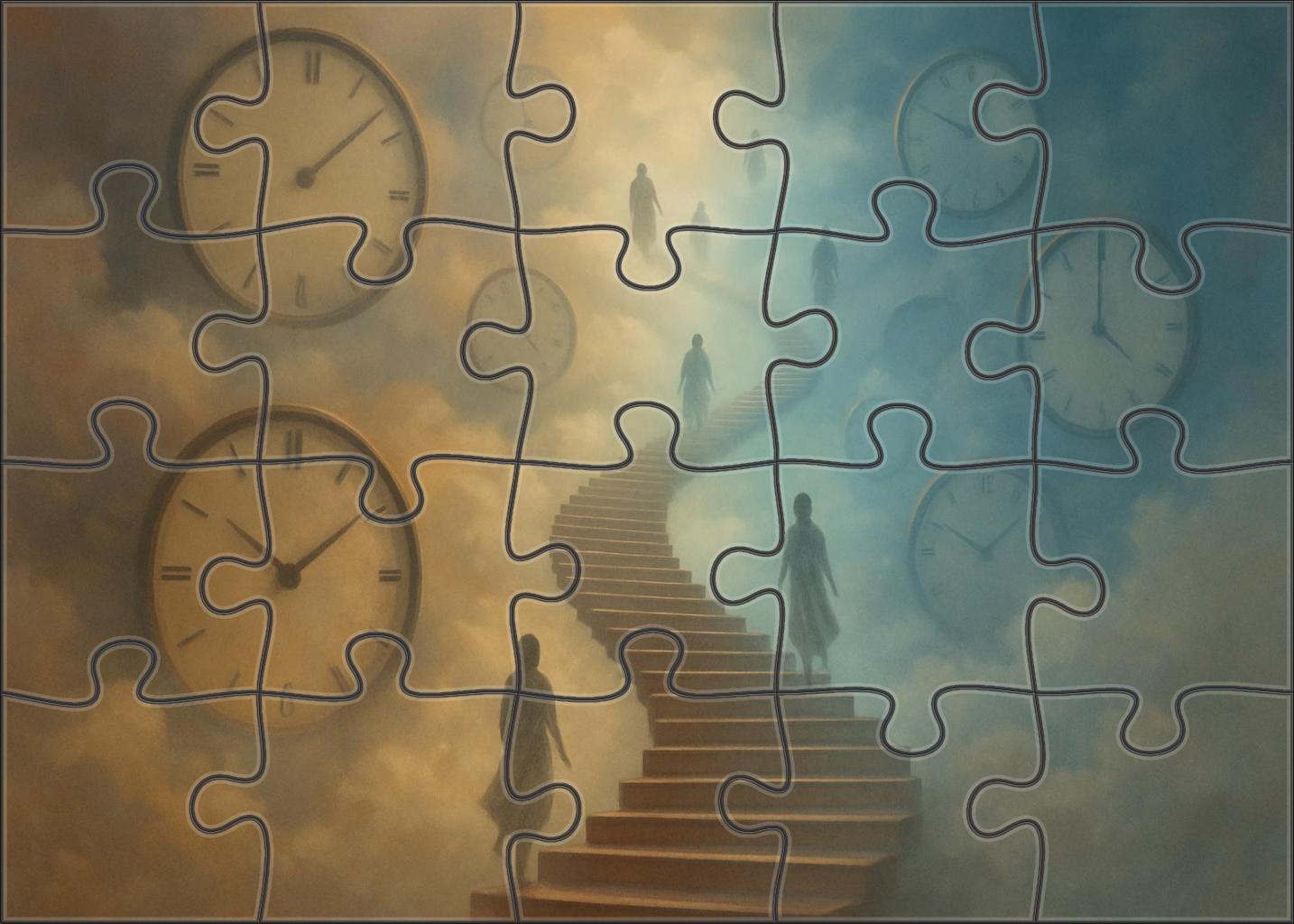 The Infinite Staircase Of Forgotten Hours Puzzle For Kids