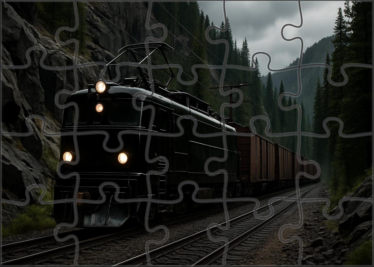 Obsidian Ridge High-torque Electric Freight Mini Puzzle