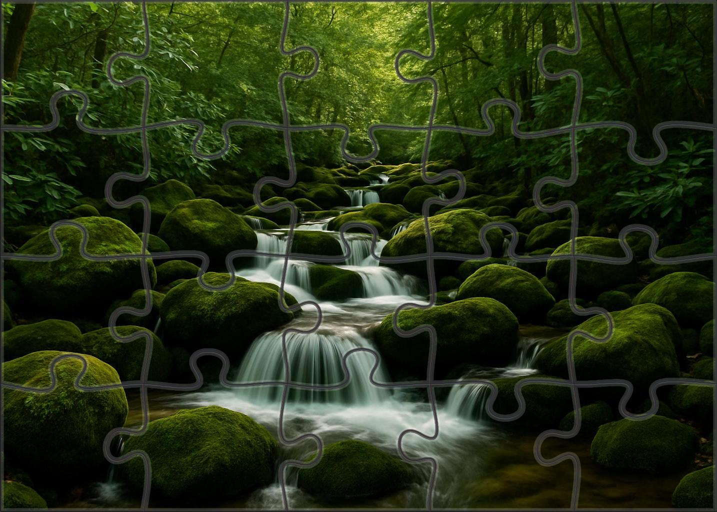 Whispering Laurel Tiers Large Format Puzzle