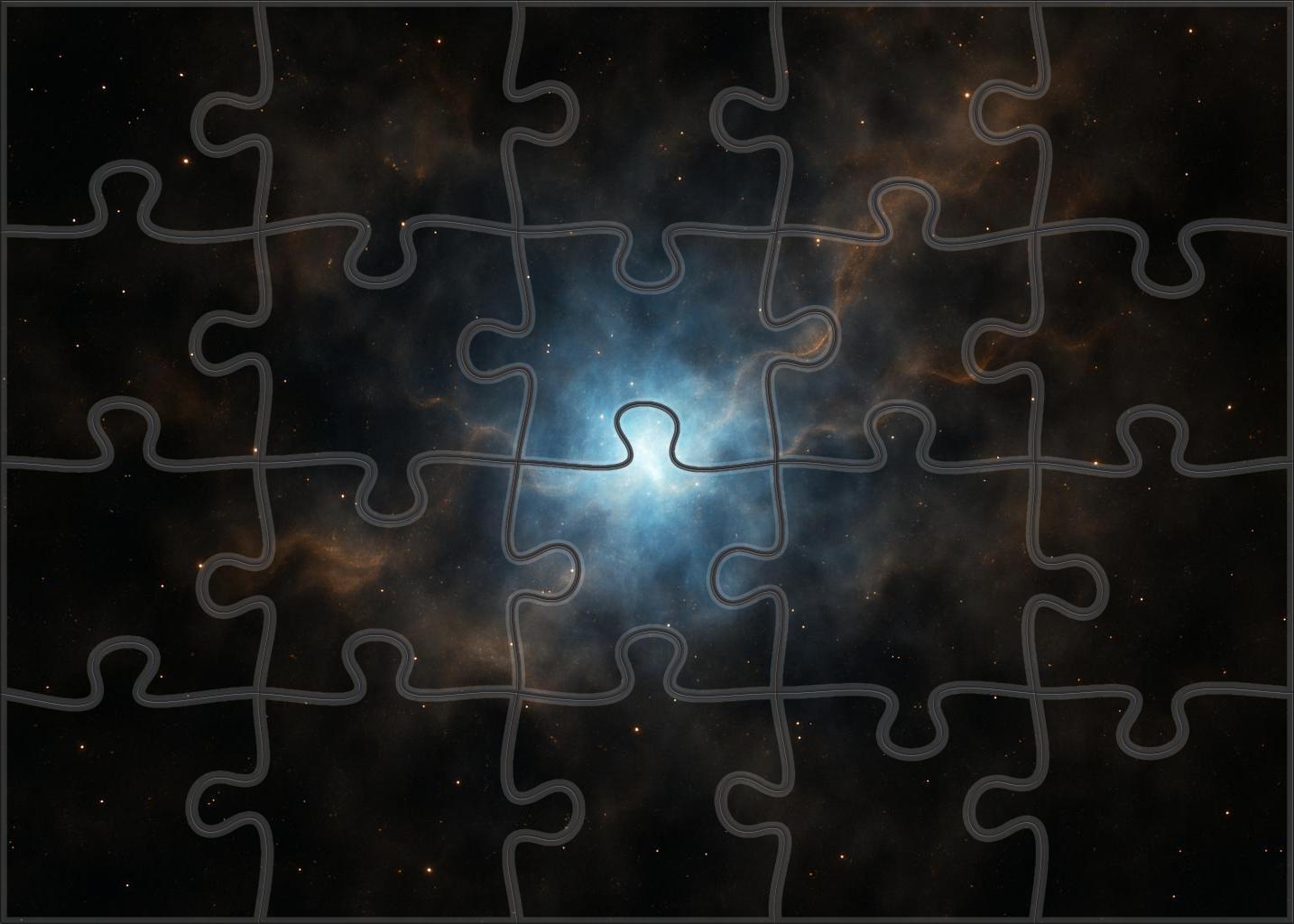 Luminescent Star-forming Knot Unique Puzzle Design