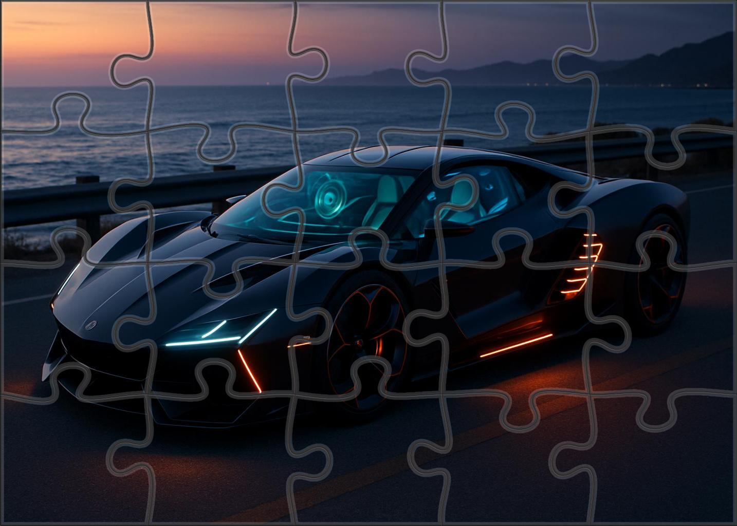 Orion Nexus Hypercar With Hybrid V10 And Cutting-edge Active Aerodynamics Large Format Puzzle