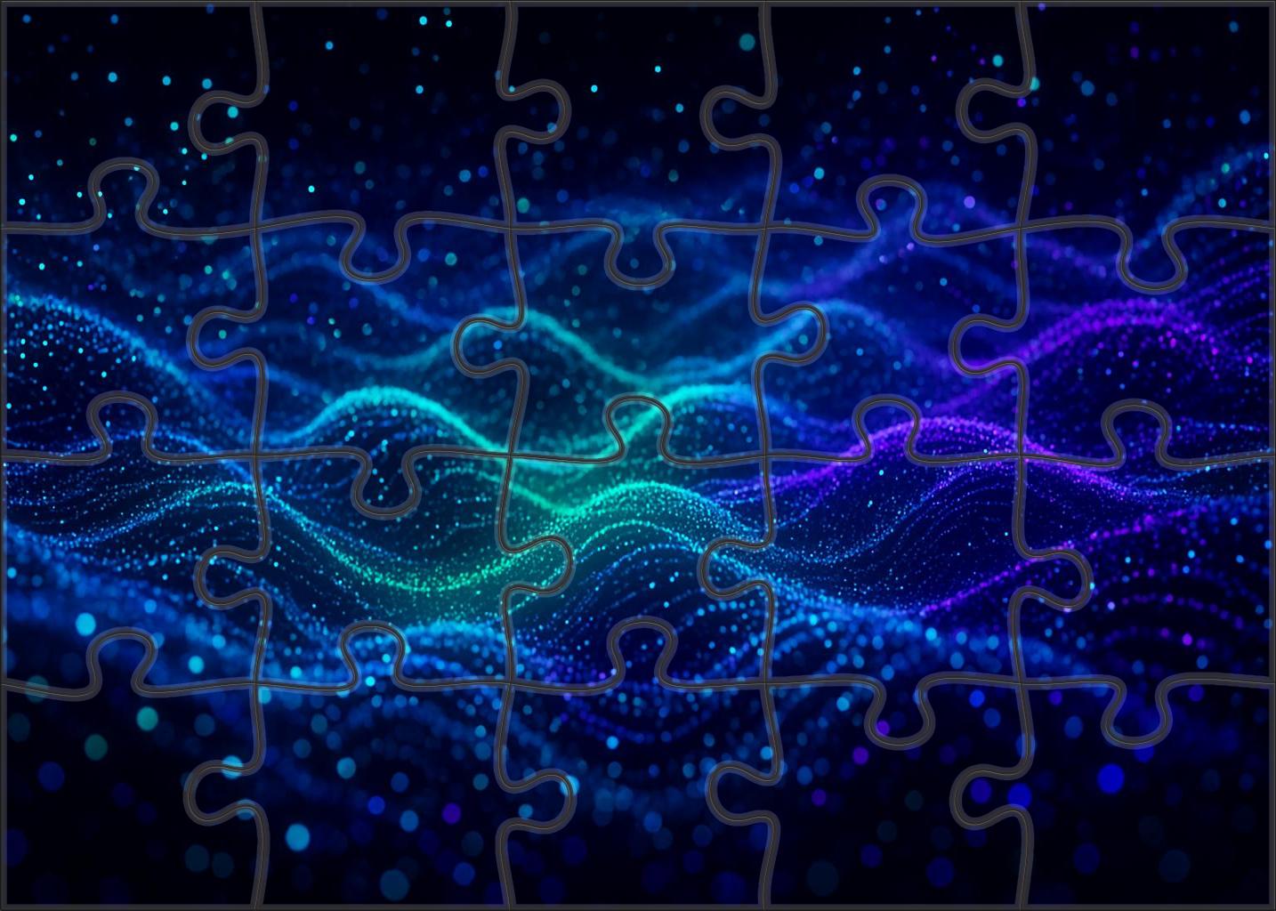 Pulse Of The Quantum Veil 500 Piece Puzzle