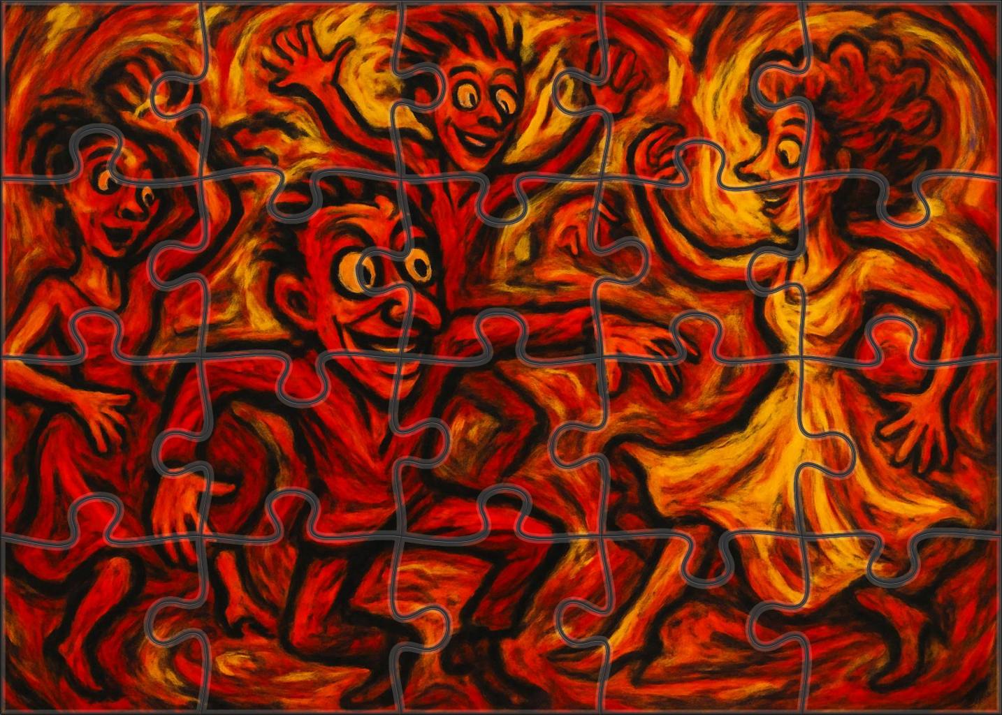 The Carnival Of Life 50 Piece Puzzle