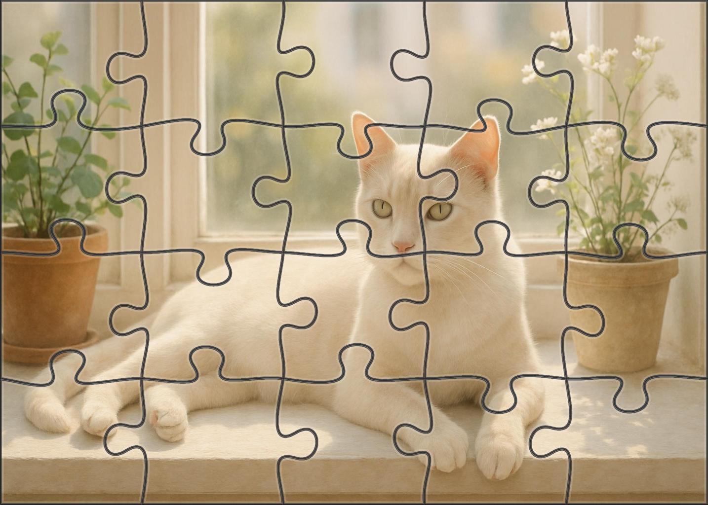 Ivory Silk Smooth Cream Cat With Quiet Charm Challenging Puzzles