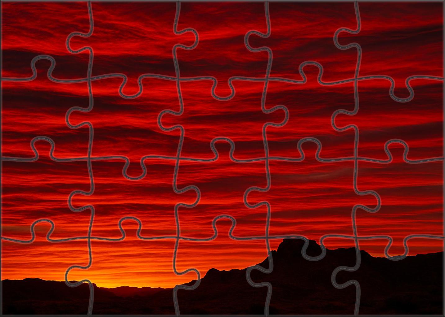 Crimson Satin Layers Challenging Puzzles