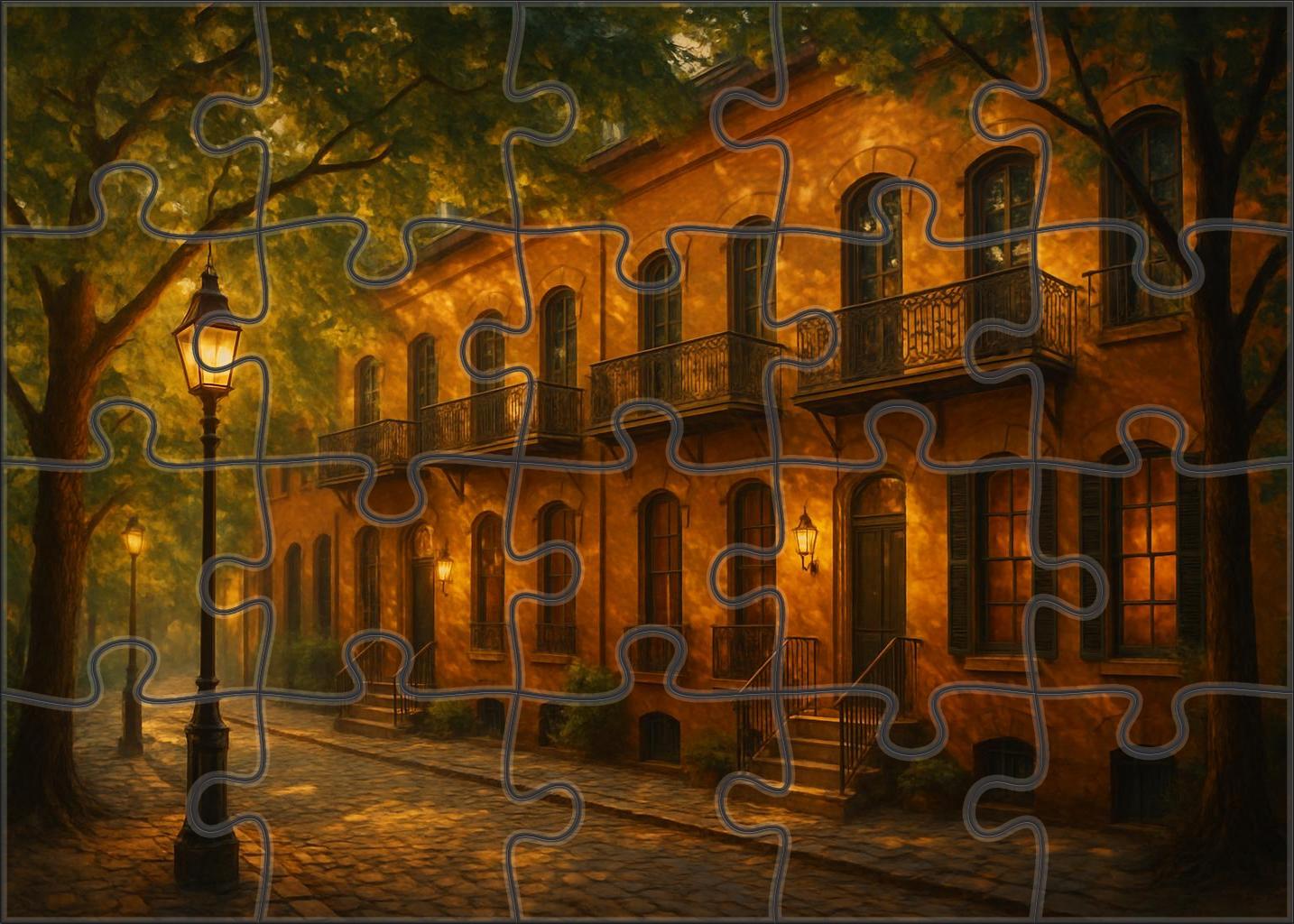 Amber Grove Terrace 200 Piece Puzzle