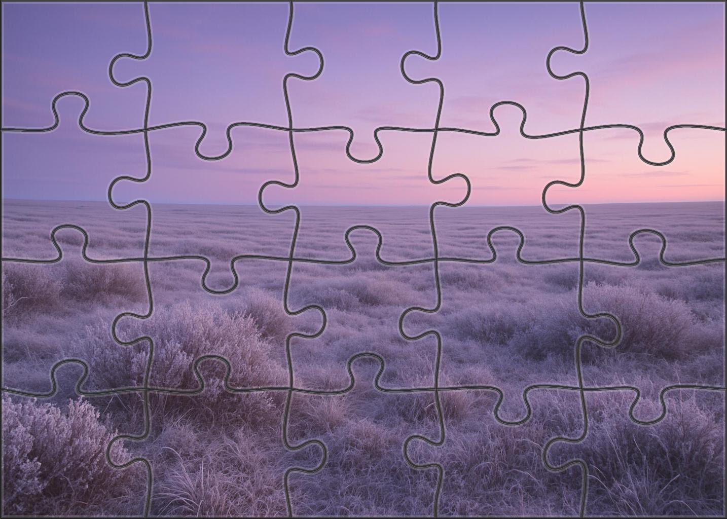 Winter Twilight Tundra 200 Piece Puzzle