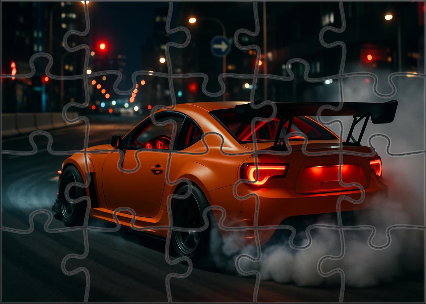 Aurora Drift Spec Rear-wheel-drive Drift Machine With High-revving Inline-six 300 Piece Puzzle