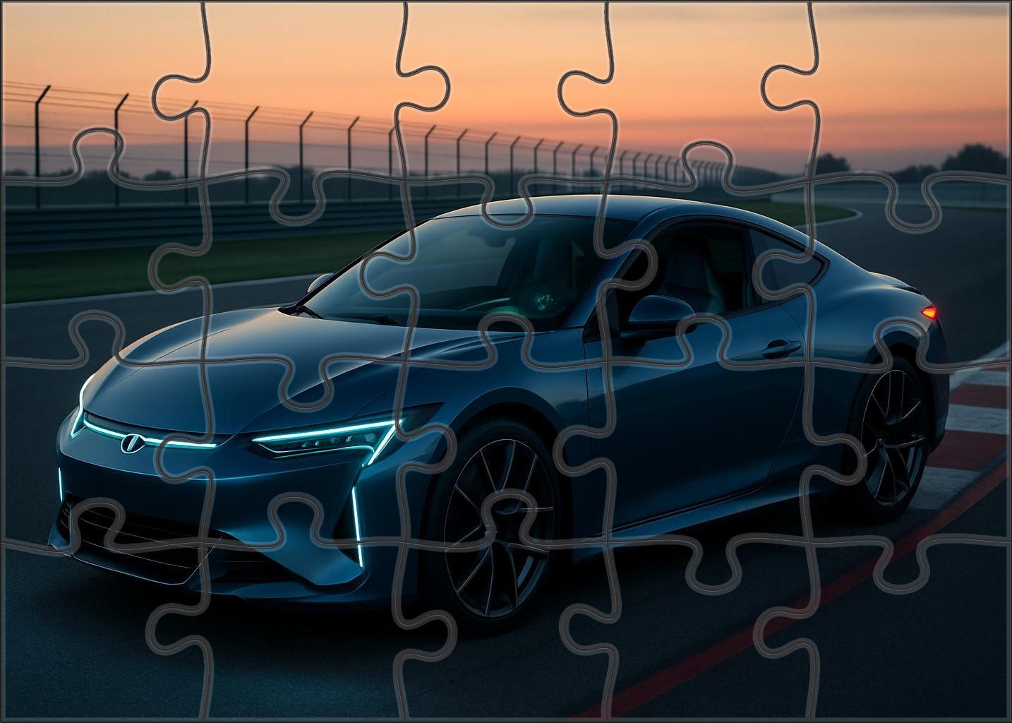 Azure Eclipse Xgt Advanced Plug-in Hybrid With Track-tuned Suspension 300 Piece Puzzle