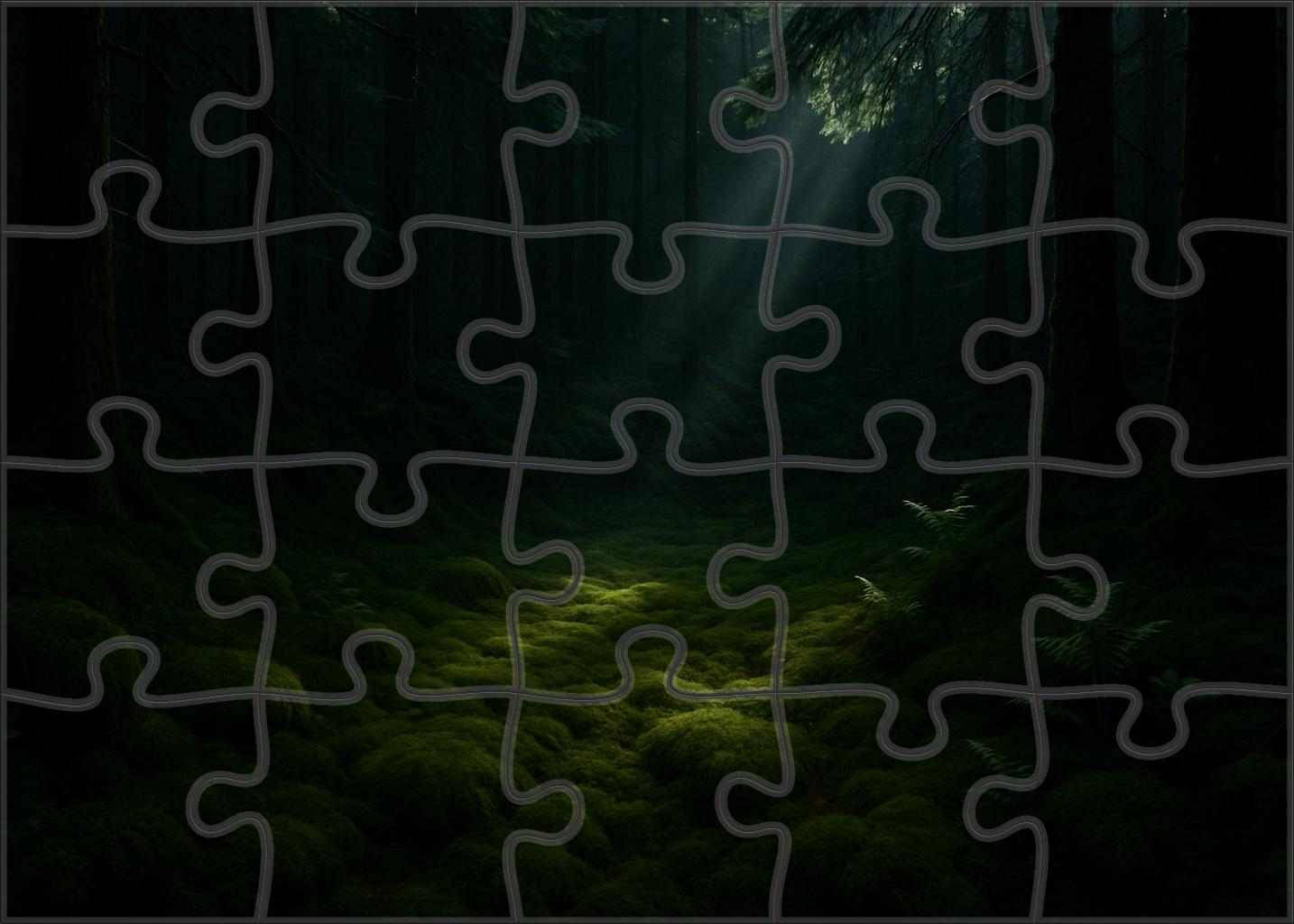 Sunken Mosswood Basin 500 Piece Puzzle