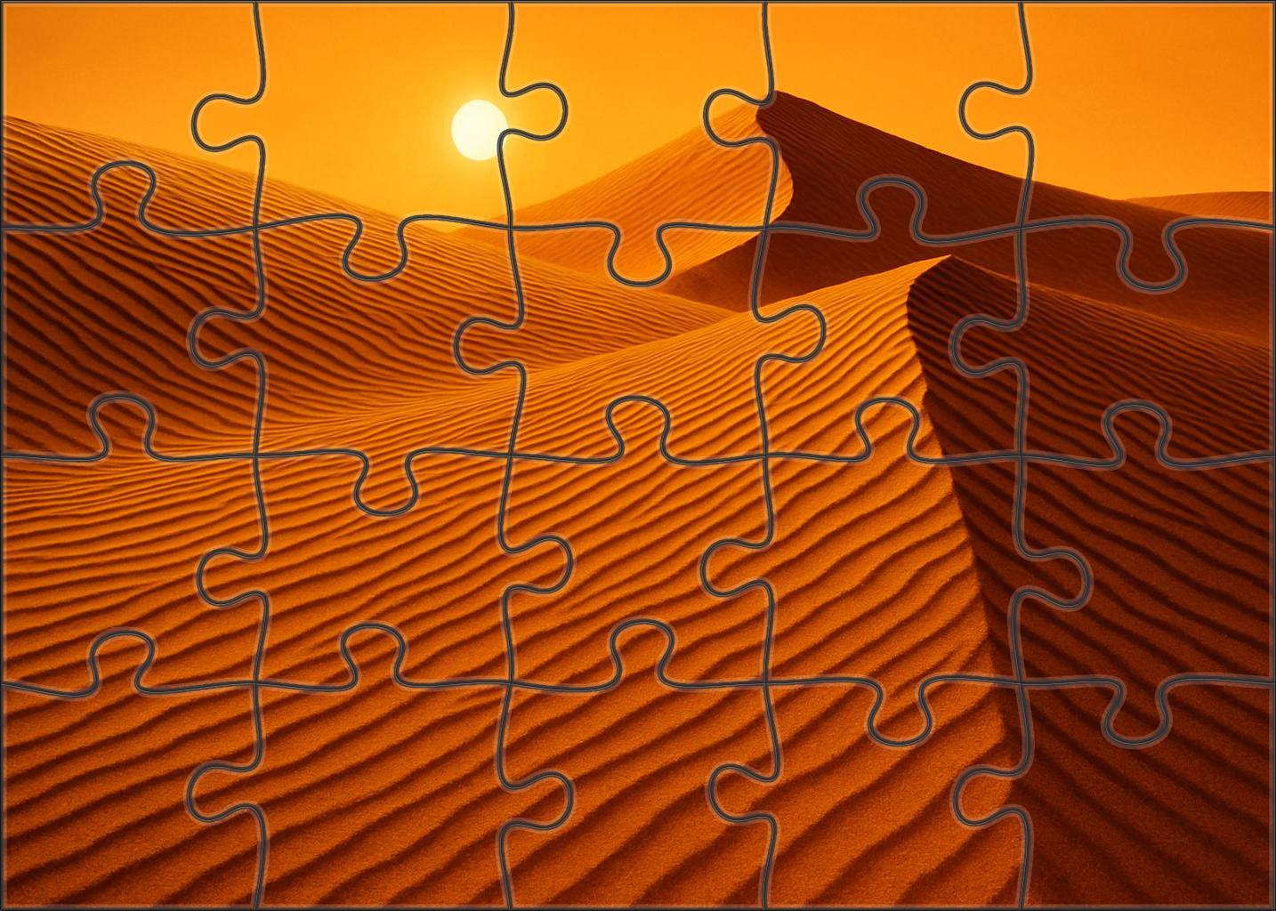 Amber Ripple Basin 200 Piece Puzzle