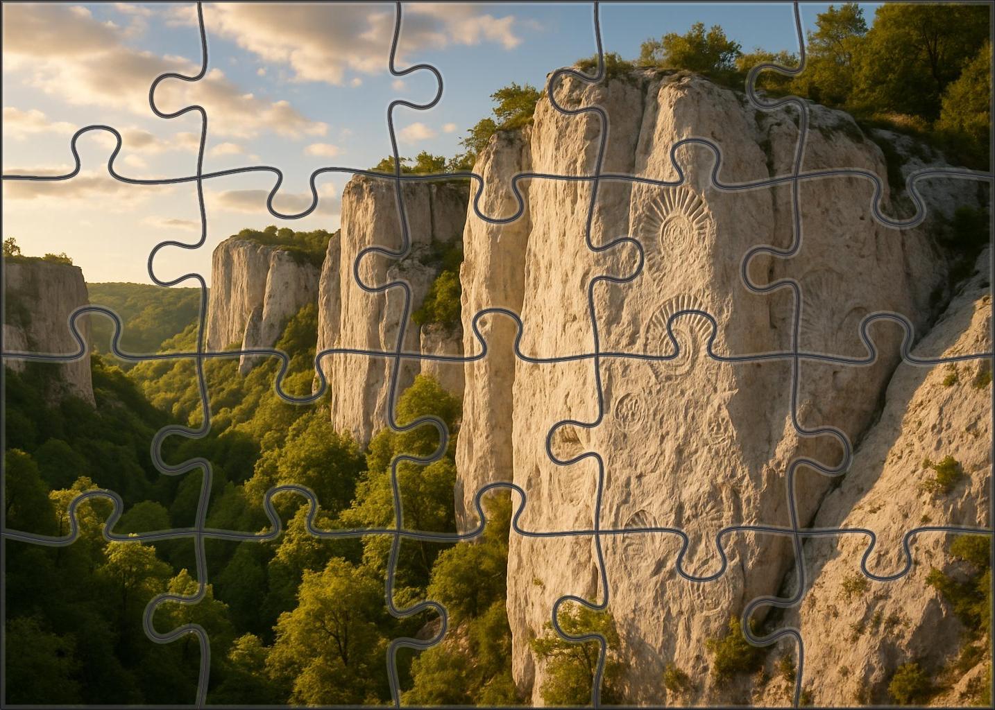 Echoing Limestone Cliffs Puzzle Challenge