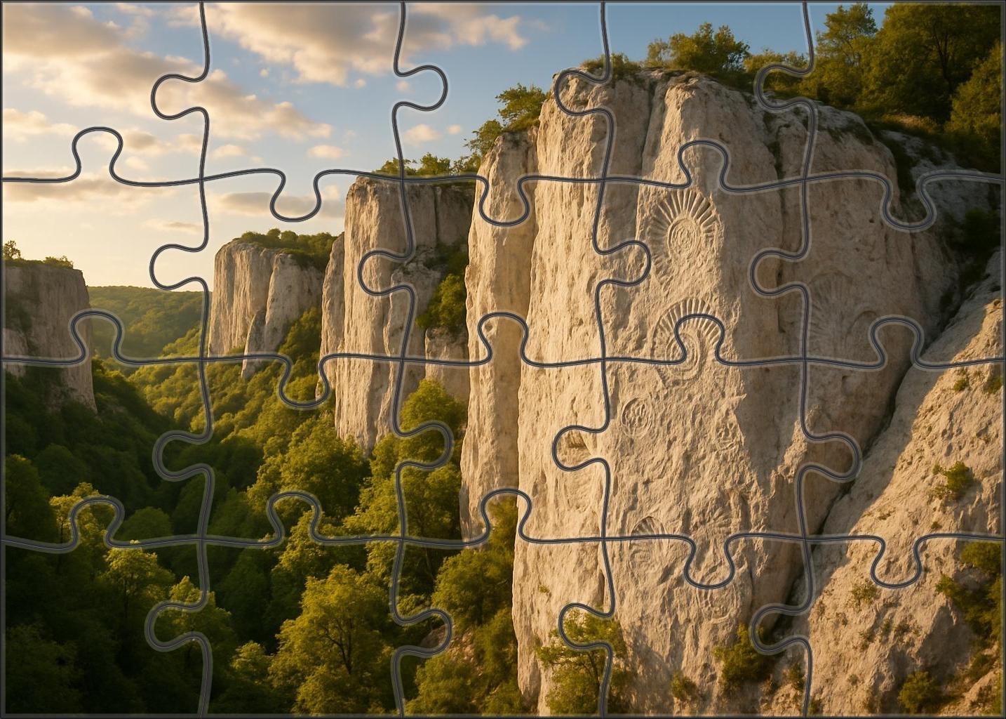 Echoing Limestone Cliffs Puzzle Challenge