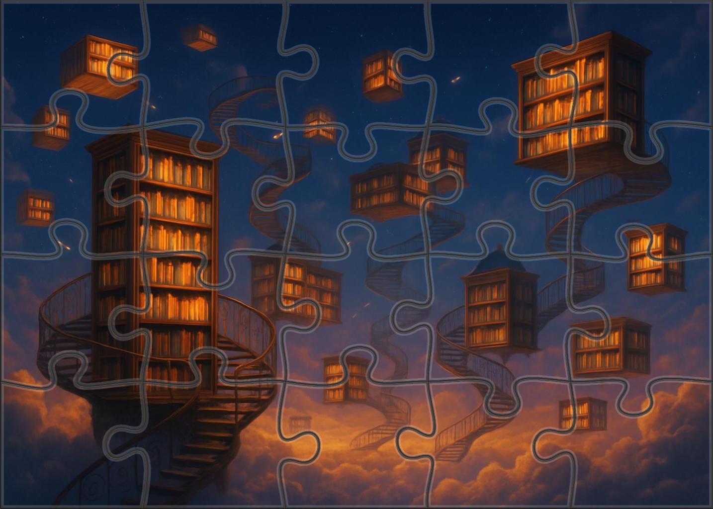 The Floating Archive 500 Piece Puzzle