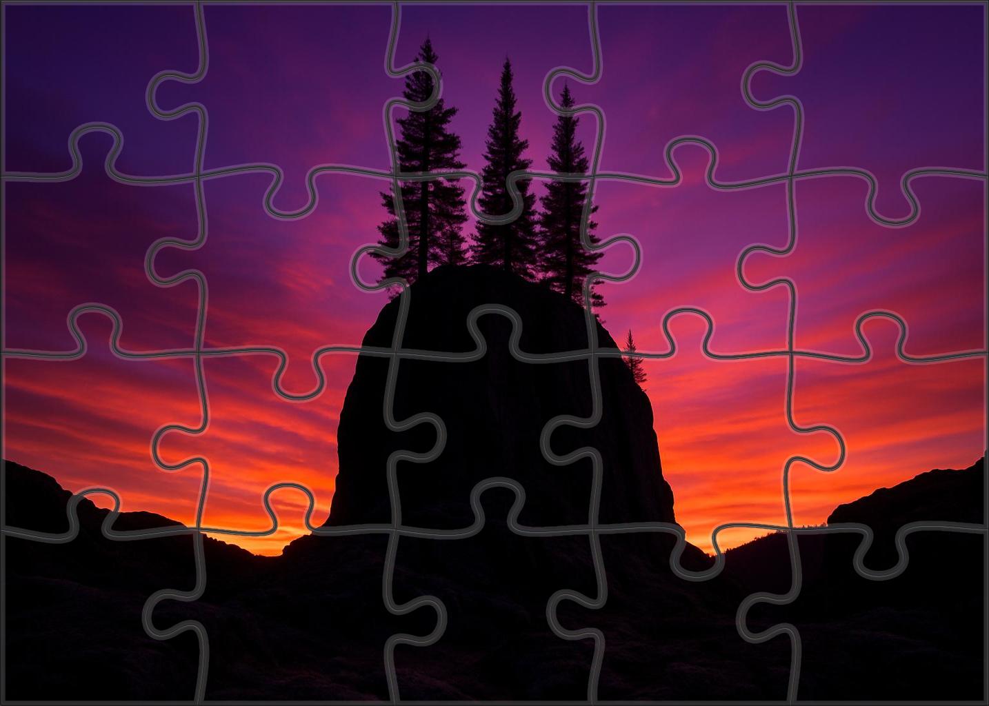 Twilight Cedar Spires Puzzle Collection