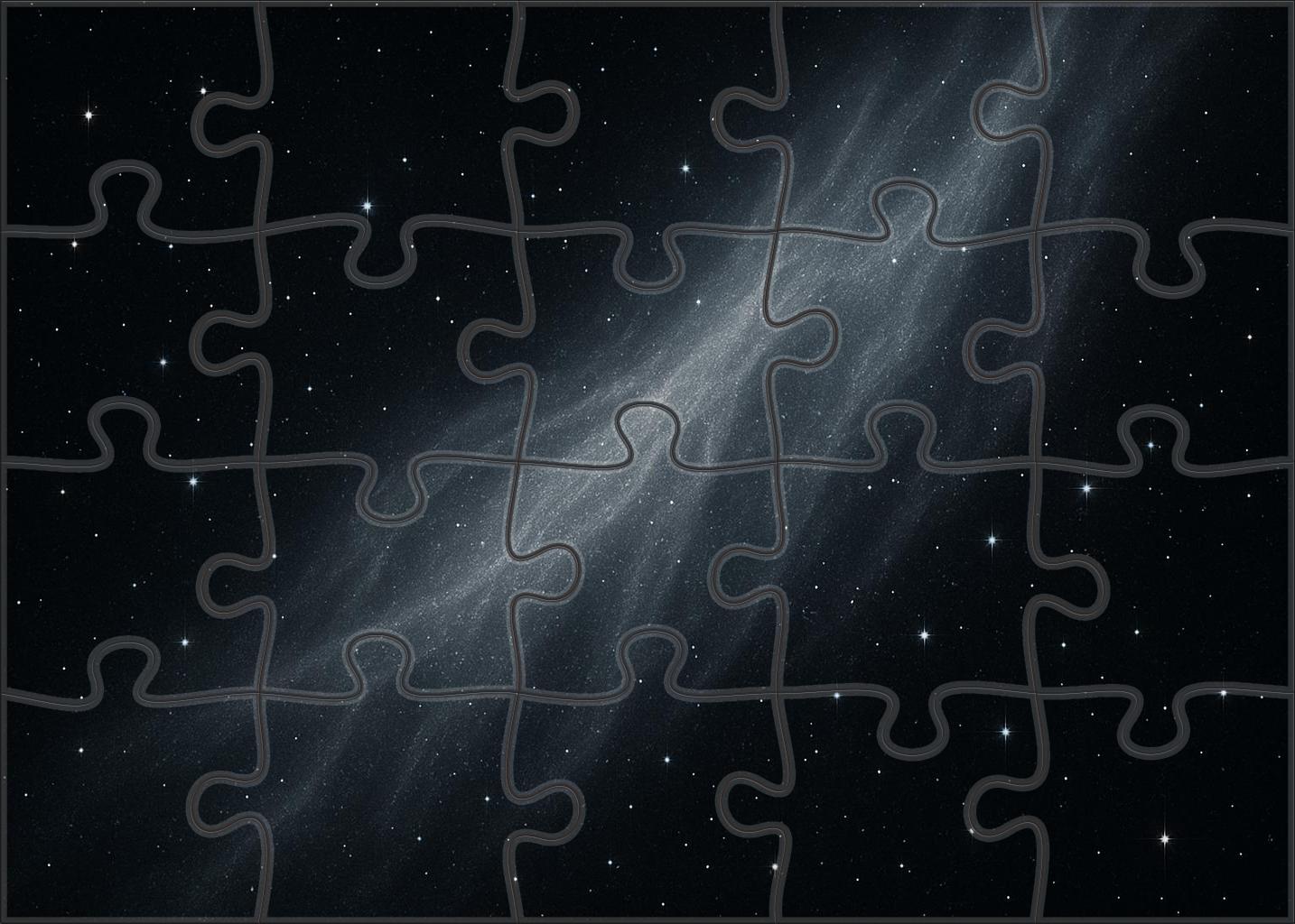 Silver Twilight Dust Veil 100 Piece Puzzle