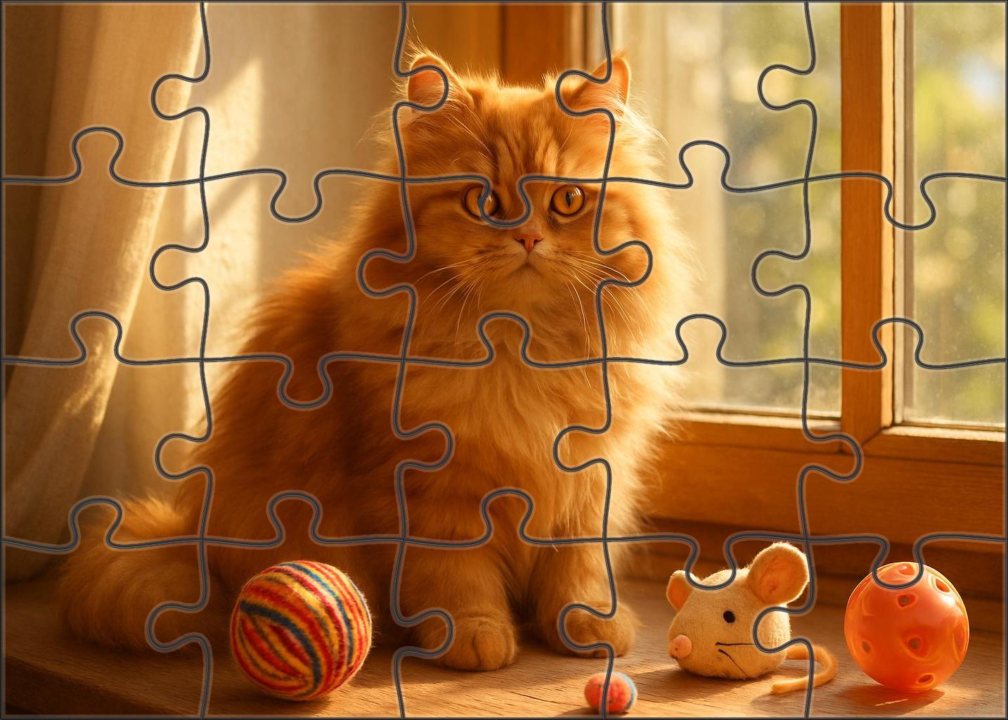 Amber Cascade 50 Piece Puzzle