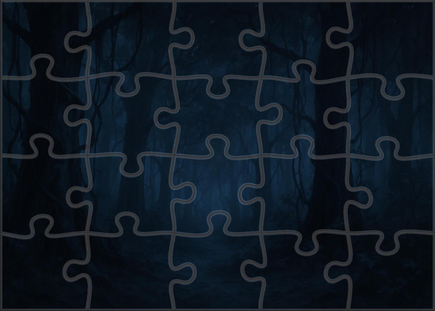 Silent Twilight Copse 1000 Piece Puzzle