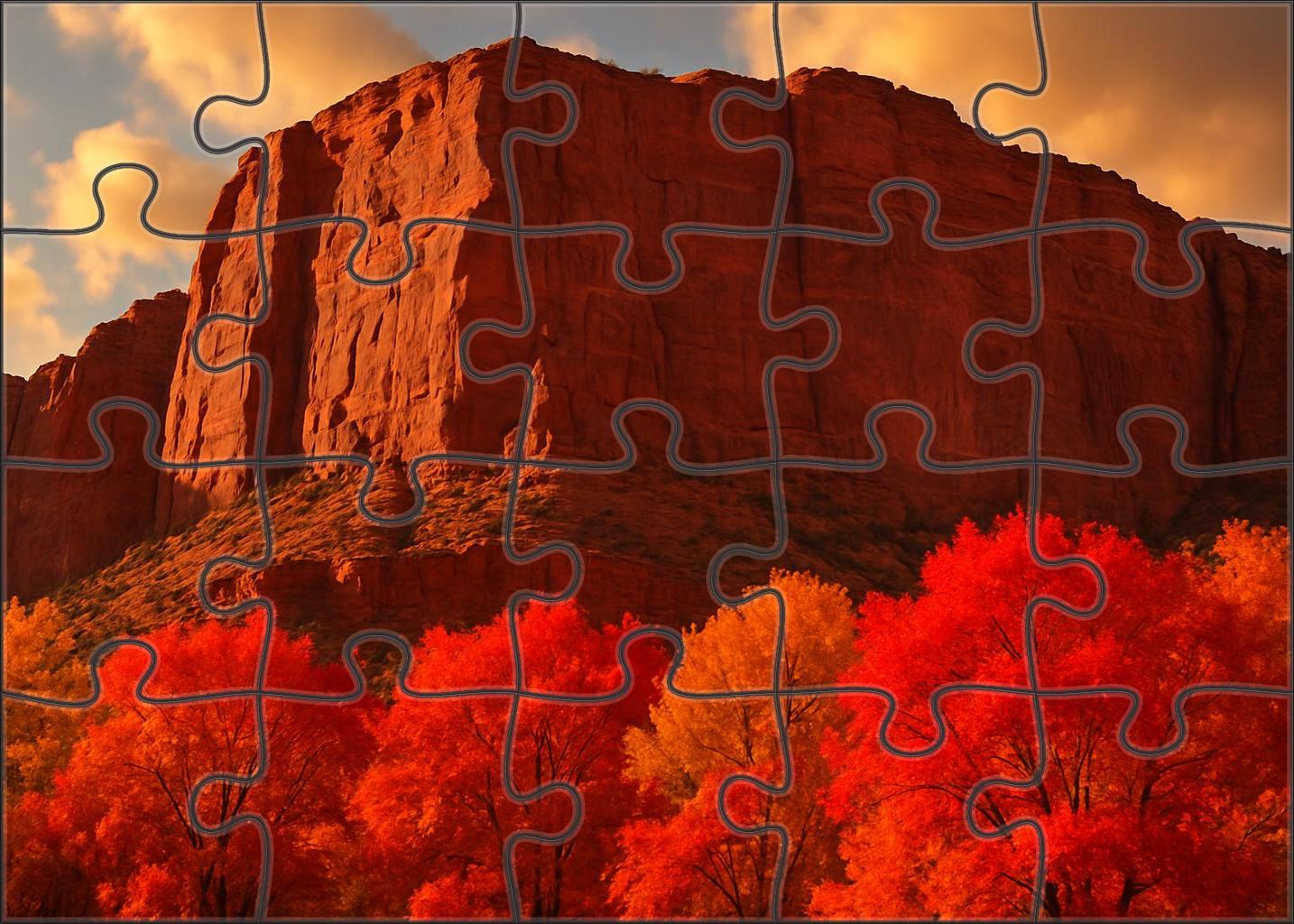 Amber Autumn Escarpment Challenging Puzzles
