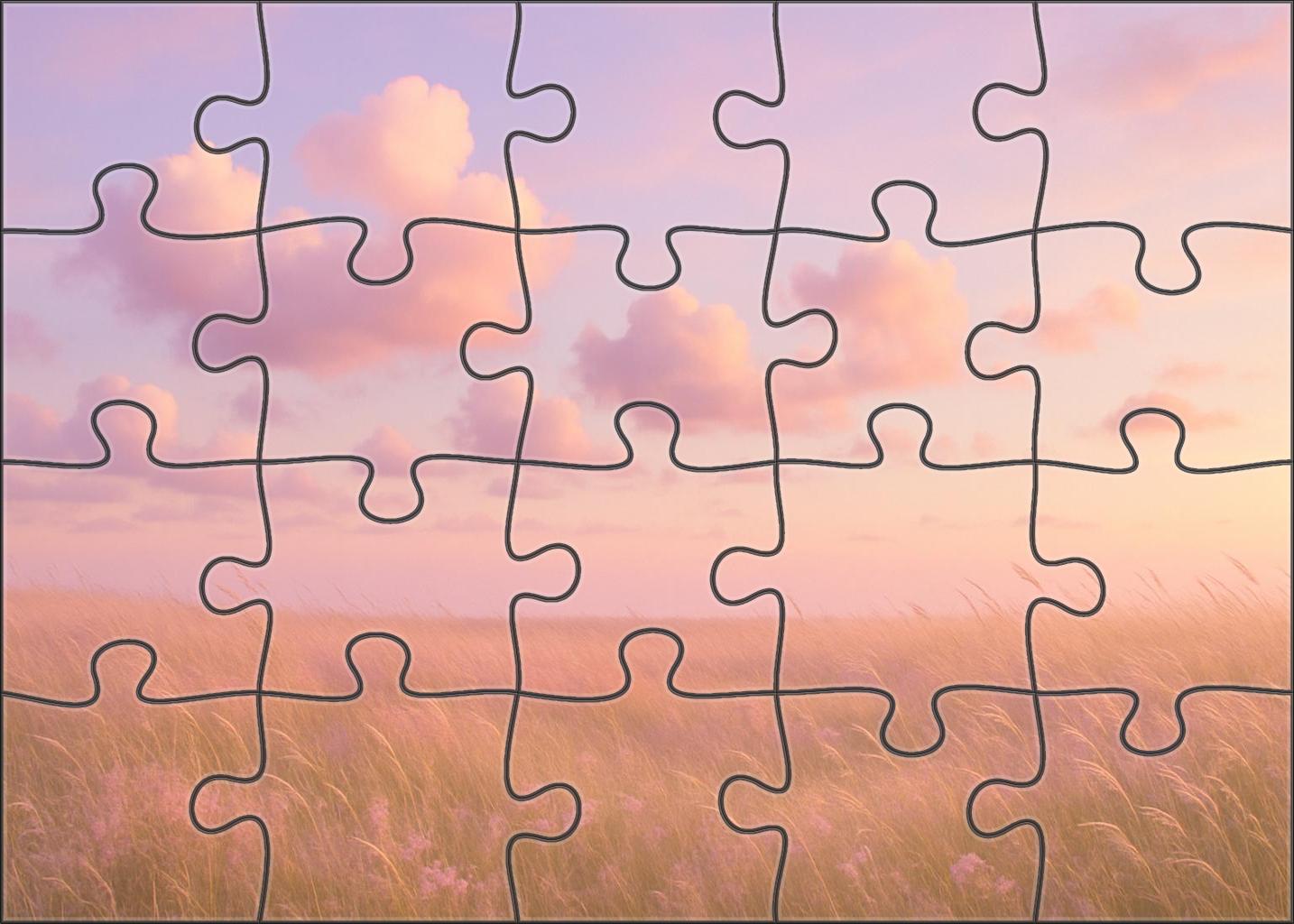 Pastel Meadow Breeze 50 Piece Puzzle