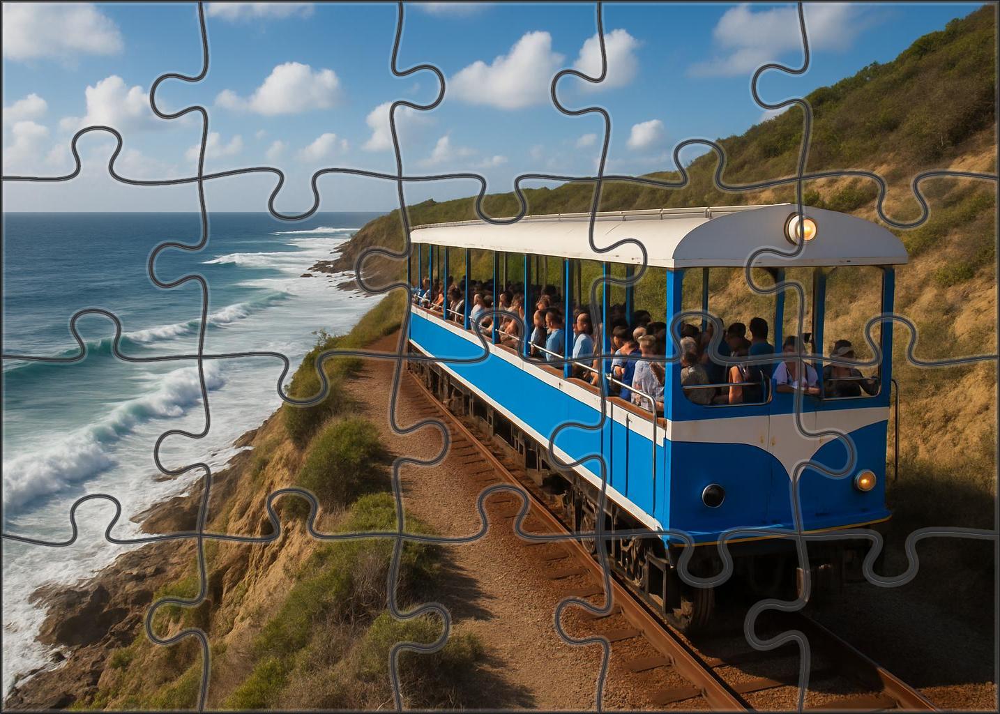 Granite Coast Open-top Sightseer 20 Piece Puzzle