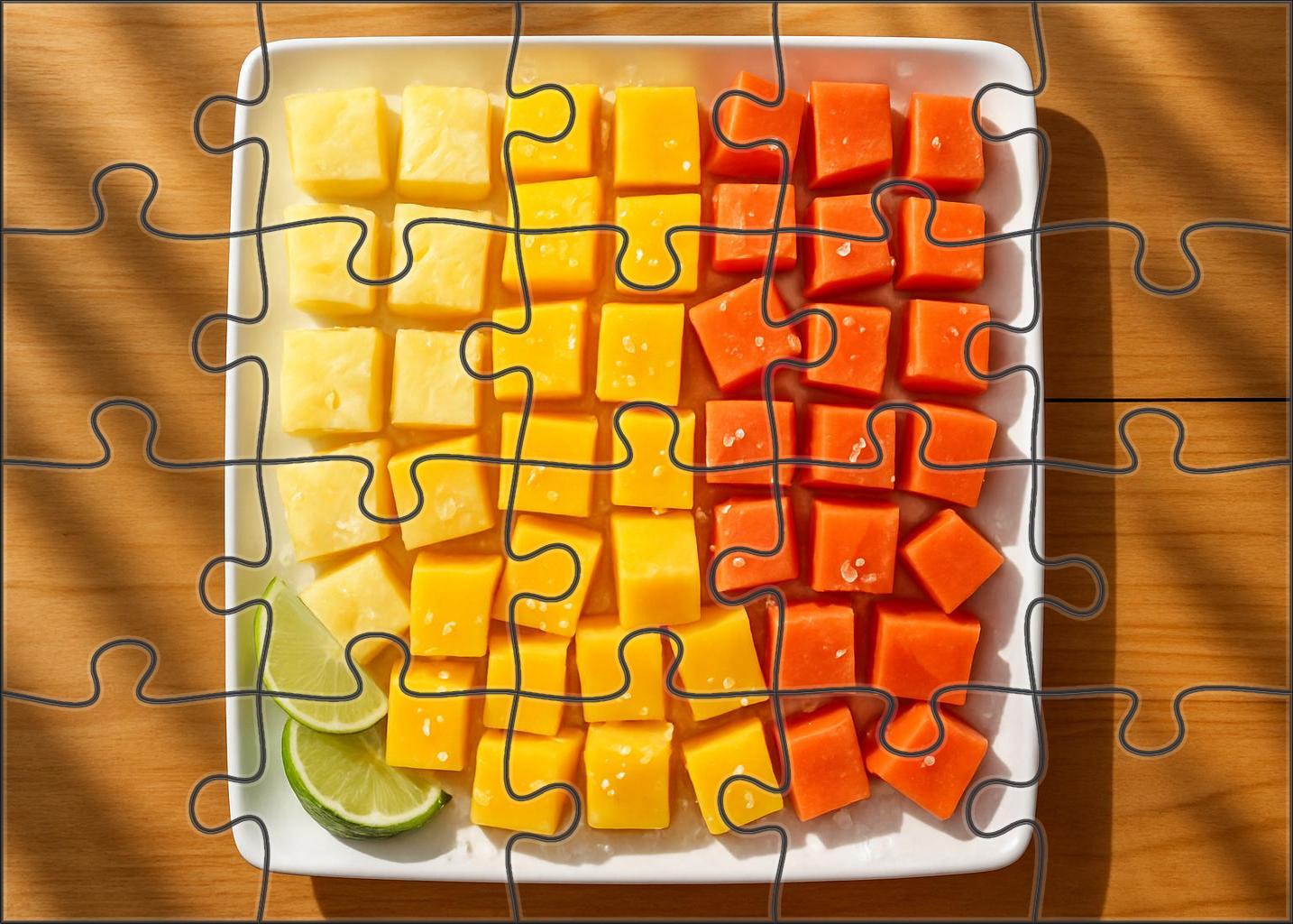 Tropical Trio Mosaic Puzzle Collection