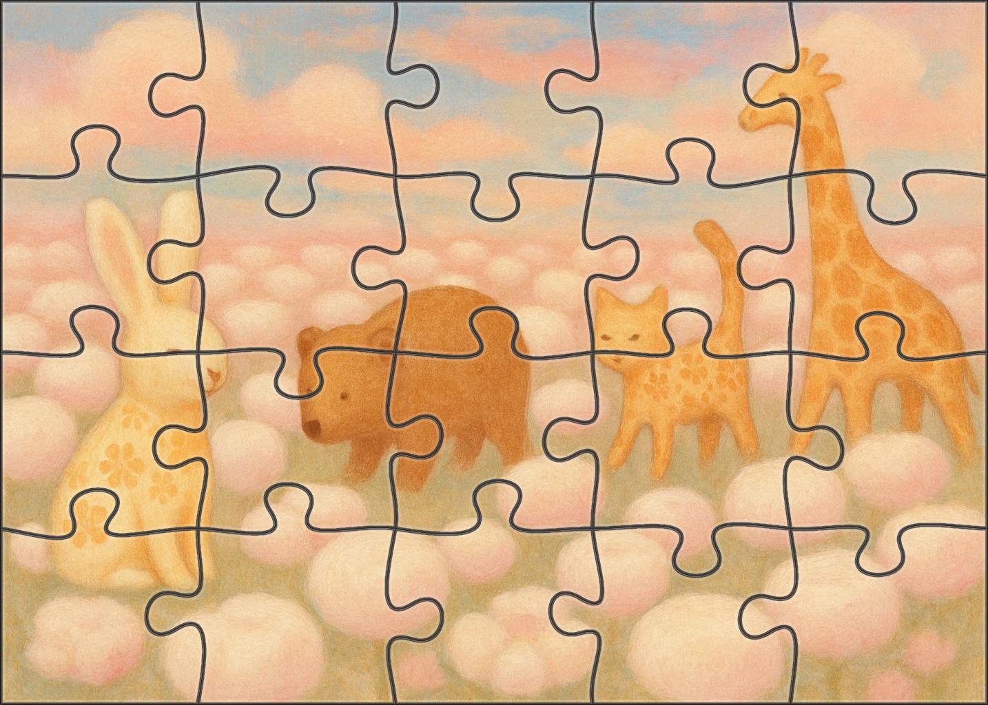 The Marshmallow Meadow 200 Piece Puzzle