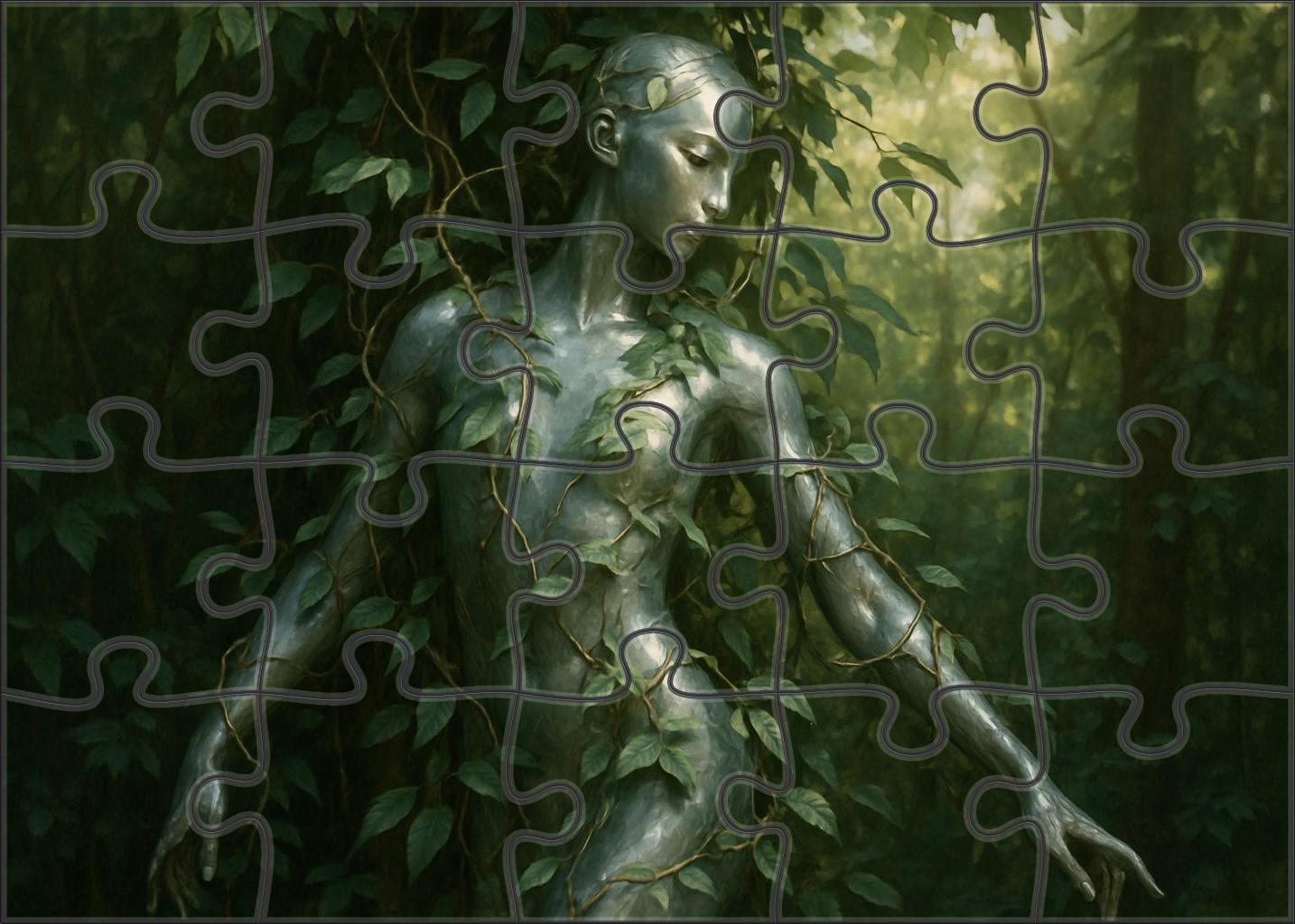 Silverbark Dryad 1000 Piece Puzzle