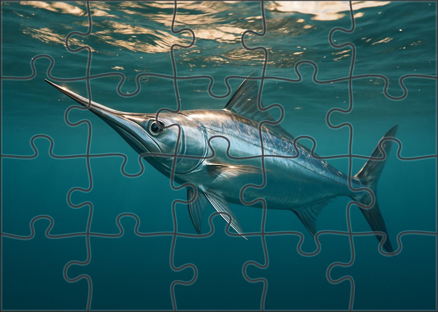 Silverfin Arrowfish Sleek Surface Skimming Predator Puzzle Fun