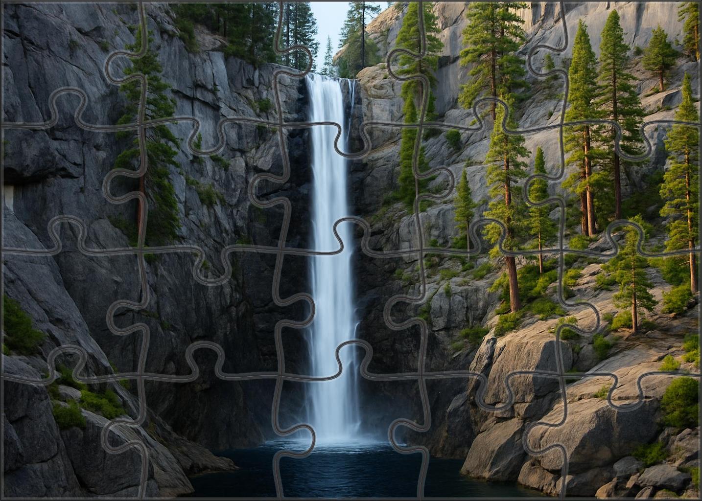 Crystal Ribbon Drop 200 Piece Puzzle