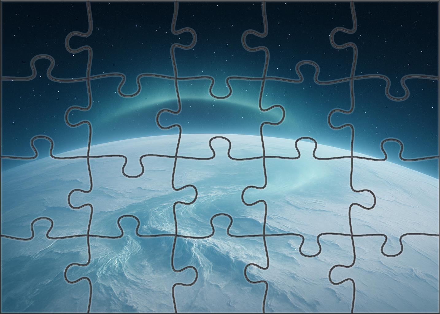 Frozen Ice World Gleam Puzzle Collection