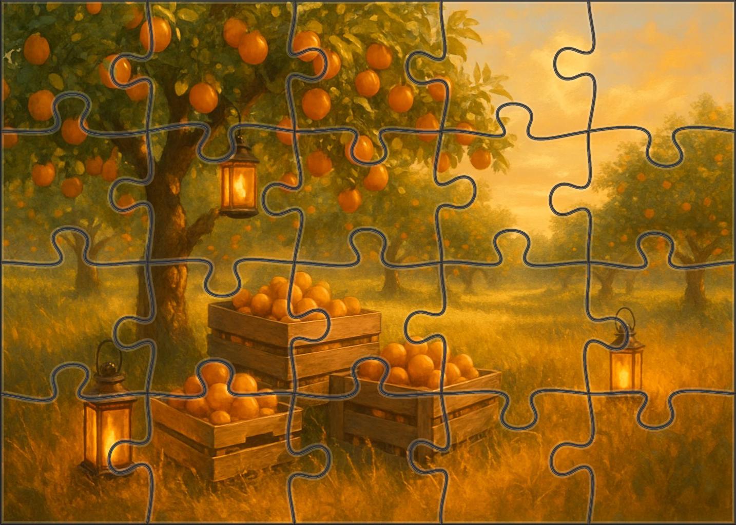 Sunset Orchard Reverie 1000 Piece Puzzle