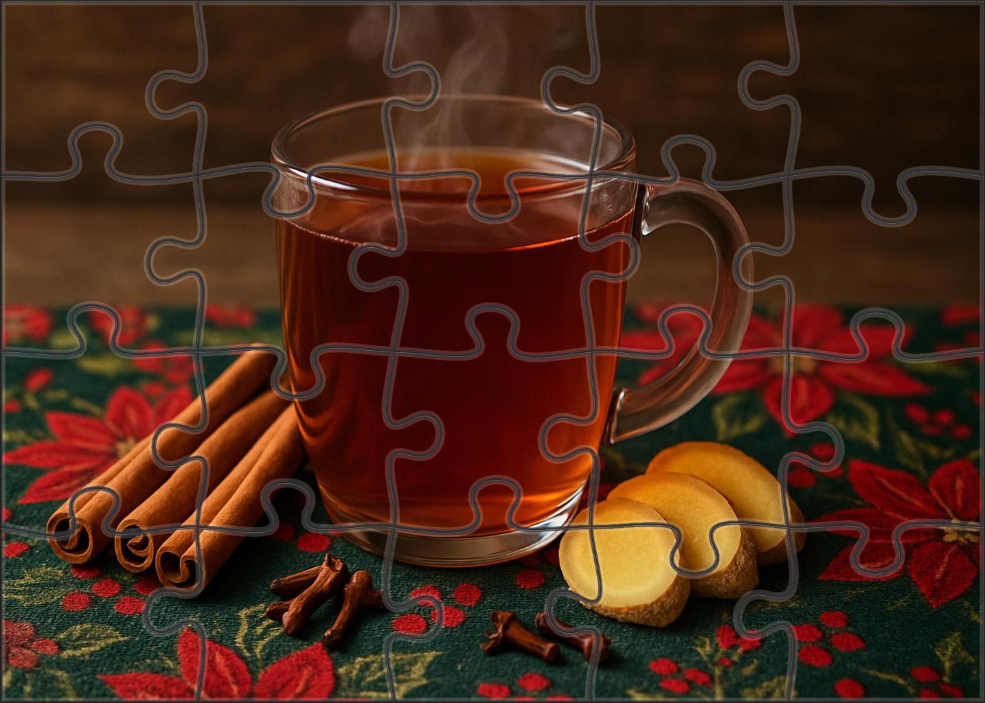 Winter Spice Herbal Harmony 100 Piece Puzzle