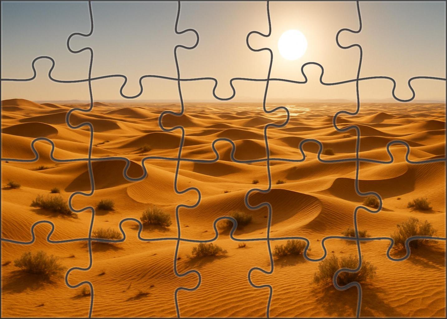 Golden Mirage Basin Unique Puzzle Design