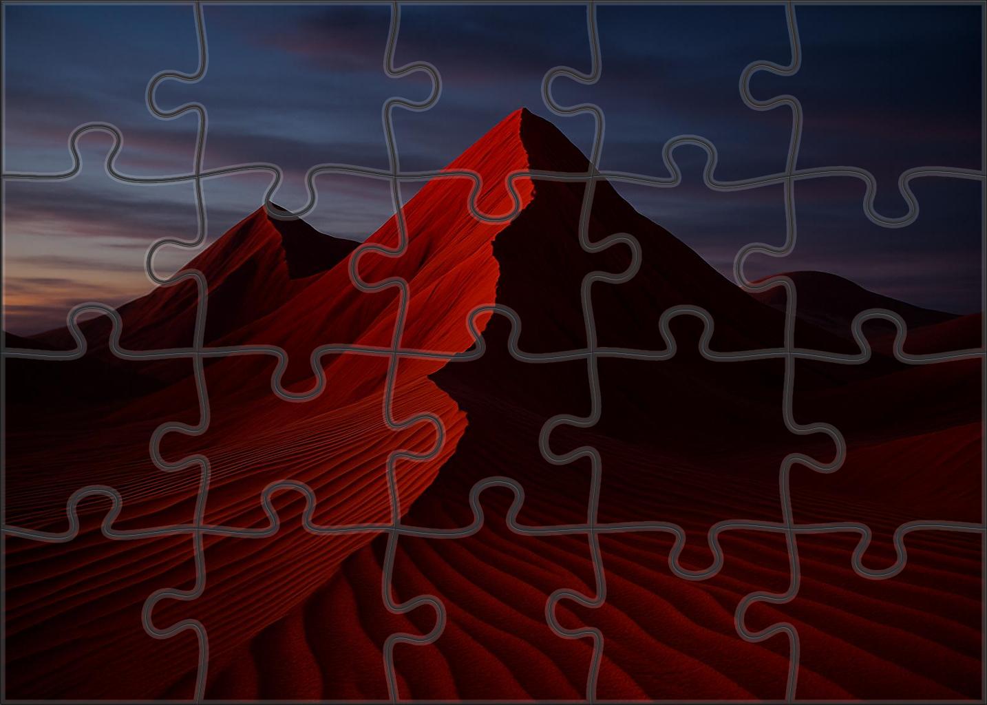 Dusky Ridge Dunes 1000 Piece Puzzle